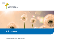 Broschüre "Still geboren"