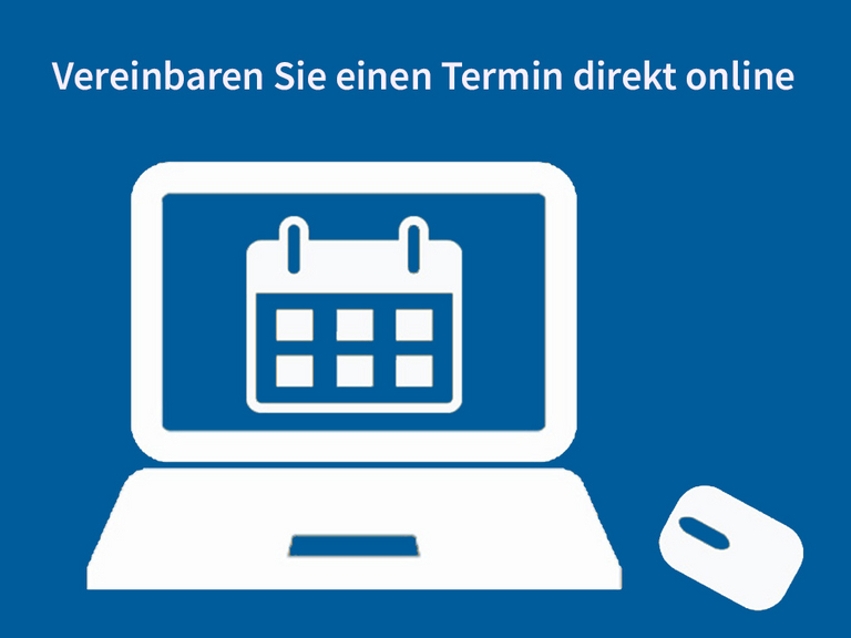 Grafik eines Notebooks mit Computermaus Grafik eines Notebooks mit Computermaus